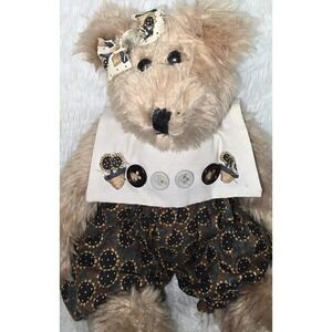 Ozarks Style Boyds Bear Sunflower Teddy Bear Doll Collection Country 10x11